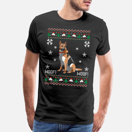 ugly christmas sweater german shepherd